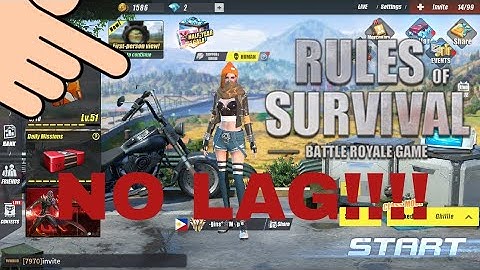 Im Back! PLUS How to Fix Lag On Rules of Survival 100% Legit