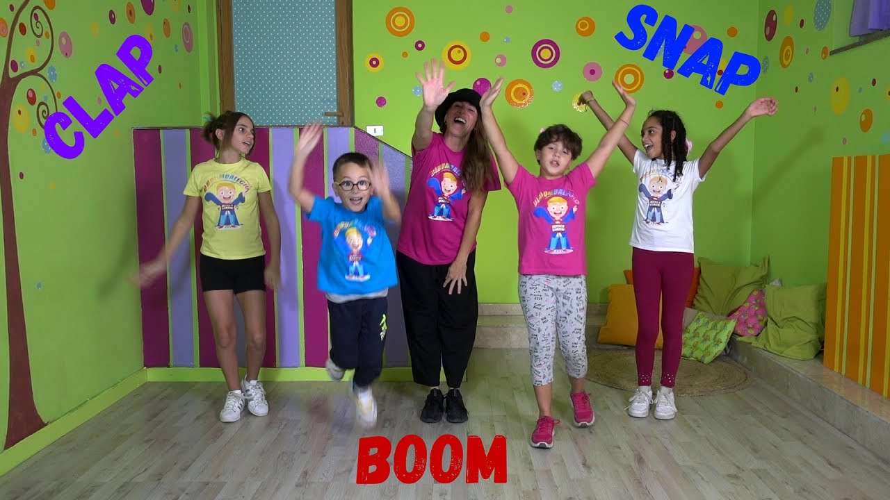 ATTIVITA' RITMICA CON MANI E PIEDI PER BAMBINI/ BODY PERCUSSION