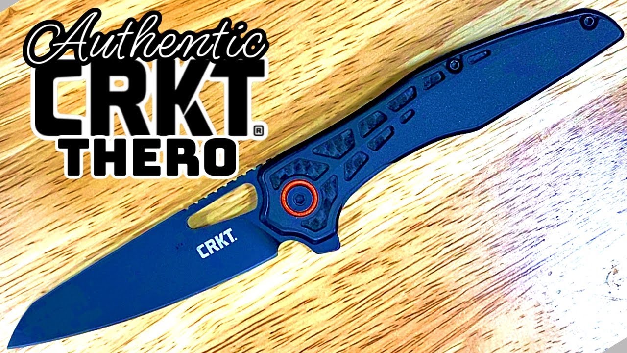 Unboxing and Review of Authentic CRKT Thero Pocket knife YouTube