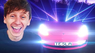 Testing the NEW Tesla Model 3 LIGHT SHOW!