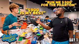 CASHING OUT OVER $40K AT SNEAKER CON LA PART 1