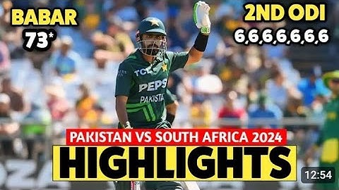 Pakistan vs south africa 2nd odi highlights 2024 ( PAK vs SA ) 2nd odi match highlighs 2024