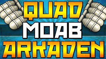 Quad MOAB w/132 Kills Specialist on Arkaden!