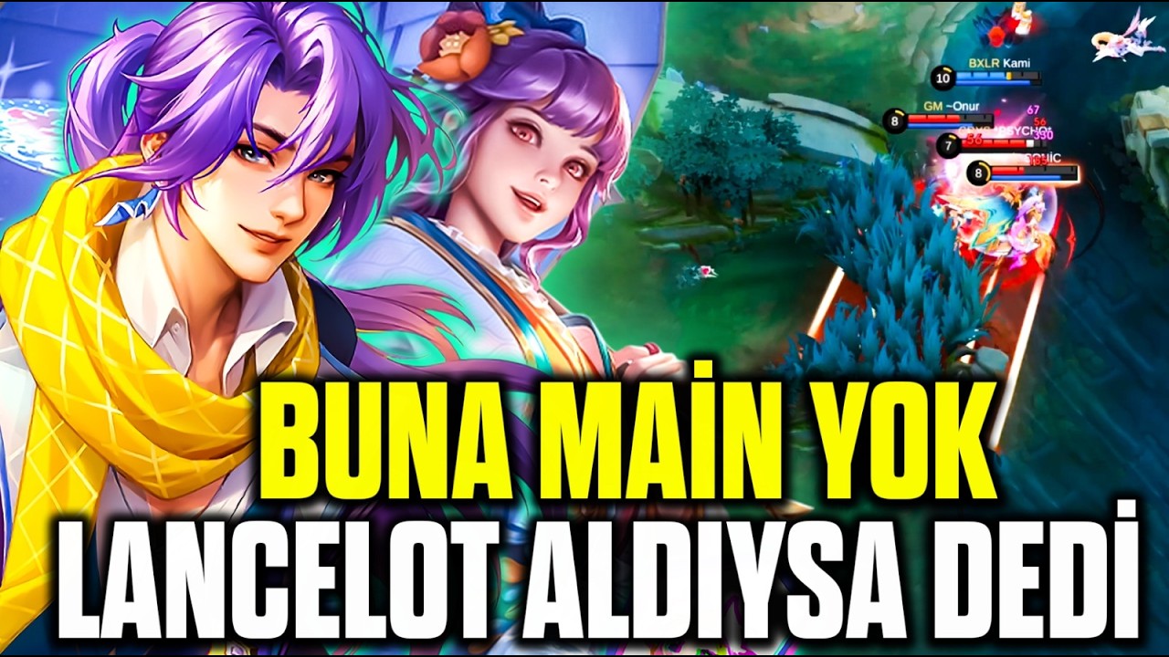 TAKIM ALIM LOBİSİNE GİRİP TROLLEYEK TAŞIYORUM - LANCELOT ALDIYSAN SANA MAİN YOK DEDİ - MLBB