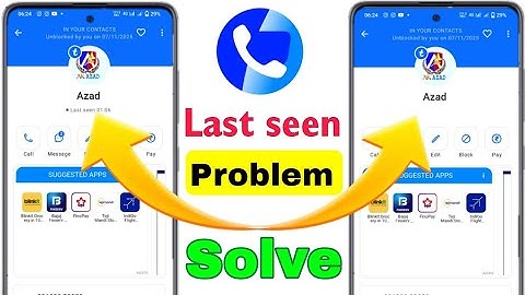 truecaller last seen not showing | truecaller last seen problem solve ✅ | truecaller new update🔥