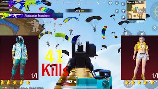 Best game play New world record pubg mobile 41 kills