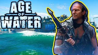 Is This Waterworld The Game??...| Age of Water | NEW Survival MMO
