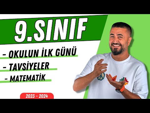 9. Sınıflara Tavsiyeler | Rehber Matematik