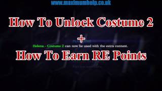 [LINK] Costume 2 How To Unlock Via Resident Evil.Net + How To Earn RE Points Resident Evil 6 RE6