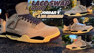 Jordan 4 A Ma Maniere - Lace Swap & On Feet