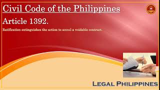 Civil Code of the Philippines, Article 1392