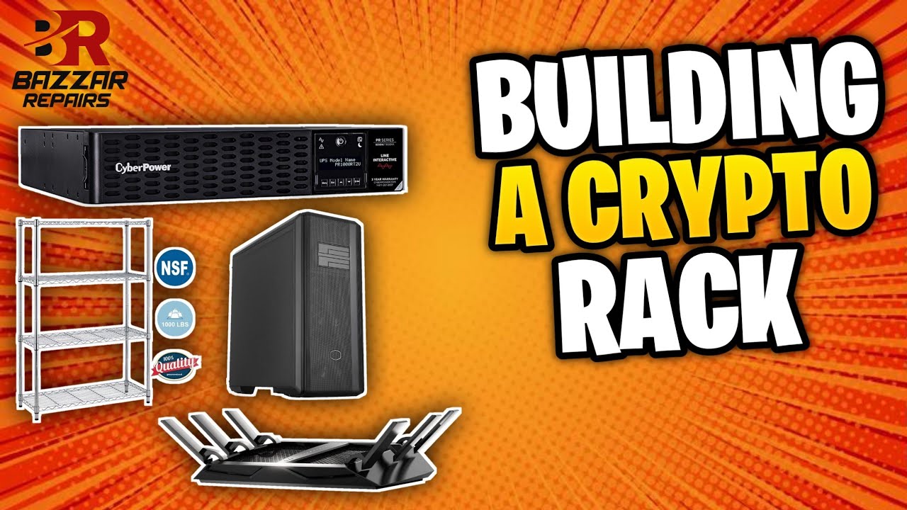 Building a Crypto Server Rack Part 1 #netgear #cyberpower #nighthawk  #crypto #proofofstake