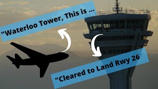 Flight Instructor reviews Radio Calls entering a control zone