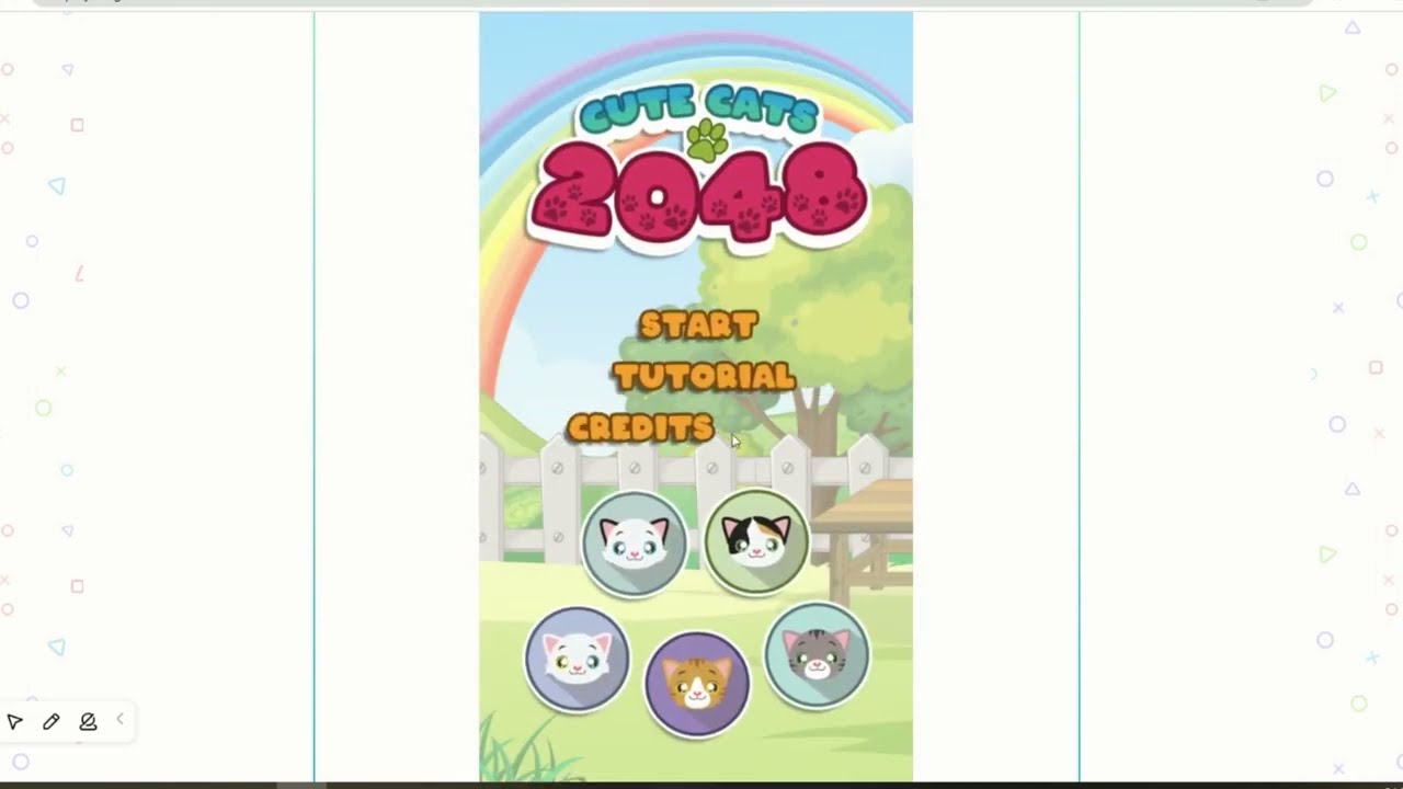 Cute Cats 2048 Game  / WS Free Games