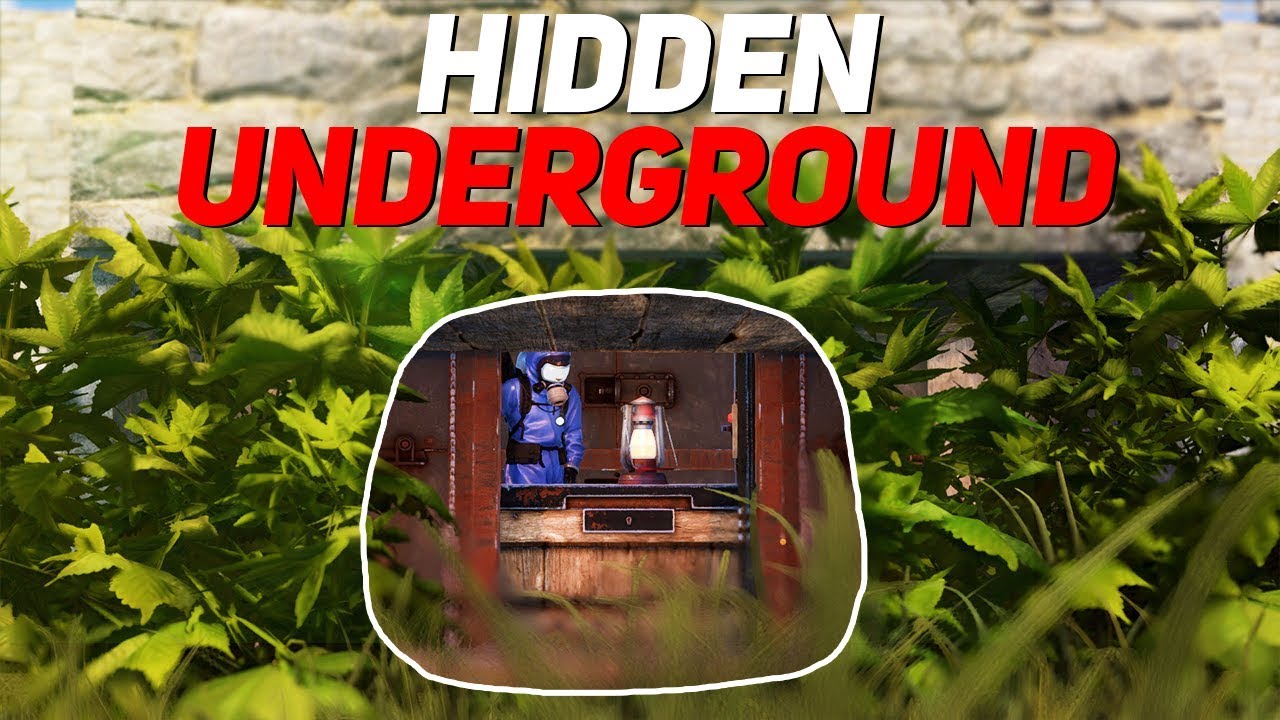 UNDERGROUND LOOT ROOM - RUST - YouTube