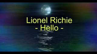 Lionel Richie hello lirik (terjemahan)