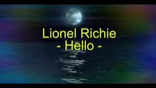Lionel Richie hello lirik (terjemahan)