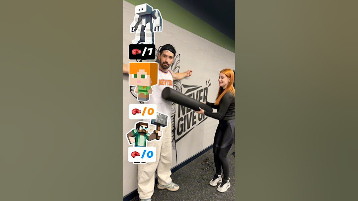 💡Minecraft hit challenge👊. Who did win ?🥇￼￼