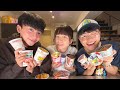 Trying every cup ramen from japanese convenience store mukbang  worldofmama