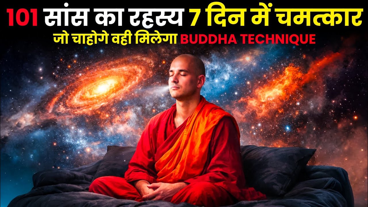 सिर्फ 7 दिन में जिंदगी बदलो | 101 सांस की गुप्त तकनीक (90% लोग गलत सांस लेते हैं)