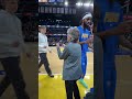 This is What it's All About 🥹 Squad Does Fist Bumps with Usher Before Every Home Game