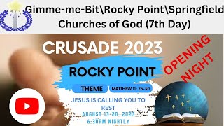 Rocky Point Crusade 2023 || JESUS IS CALLING YOU TO REST  with Pastor J. Thompson || August 13, 2023