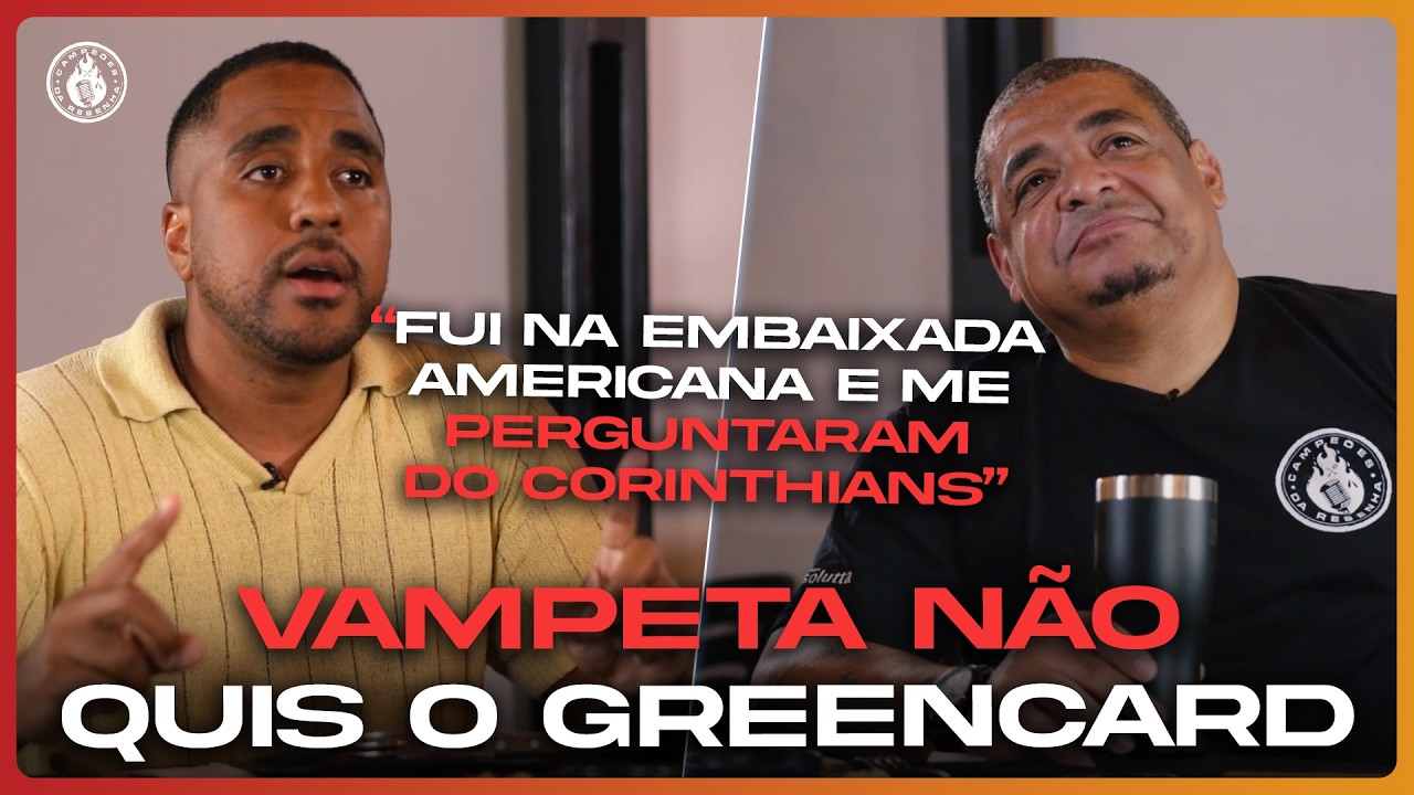 VAMPETA PERDE OPORTUNIDADE PARA GREENCARD? RAIAM SANTOS nunca teve GREENCARD e foi BOLSISTA!
