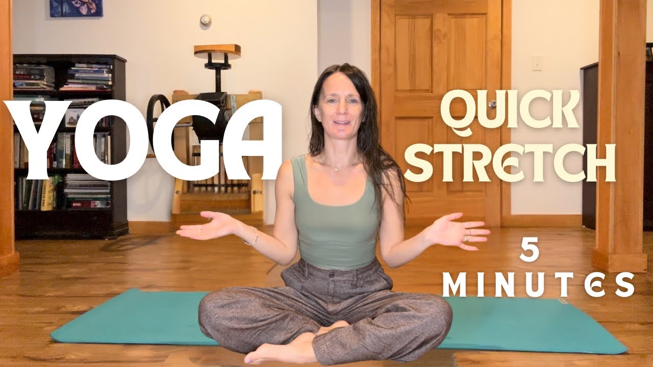 Quick Yoga Stretch | 5 Minutes - YouTube