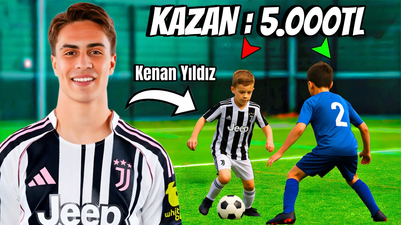 KÜÇÜK KENAN YILDIZI 1VS1’DE YENEBİLİRSEN 5.000TL ÖDÜYORUM