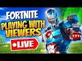 *LIVE* FORTNITE PLAYING WITH VIEWERS! ROAD TO 1K SUBS!