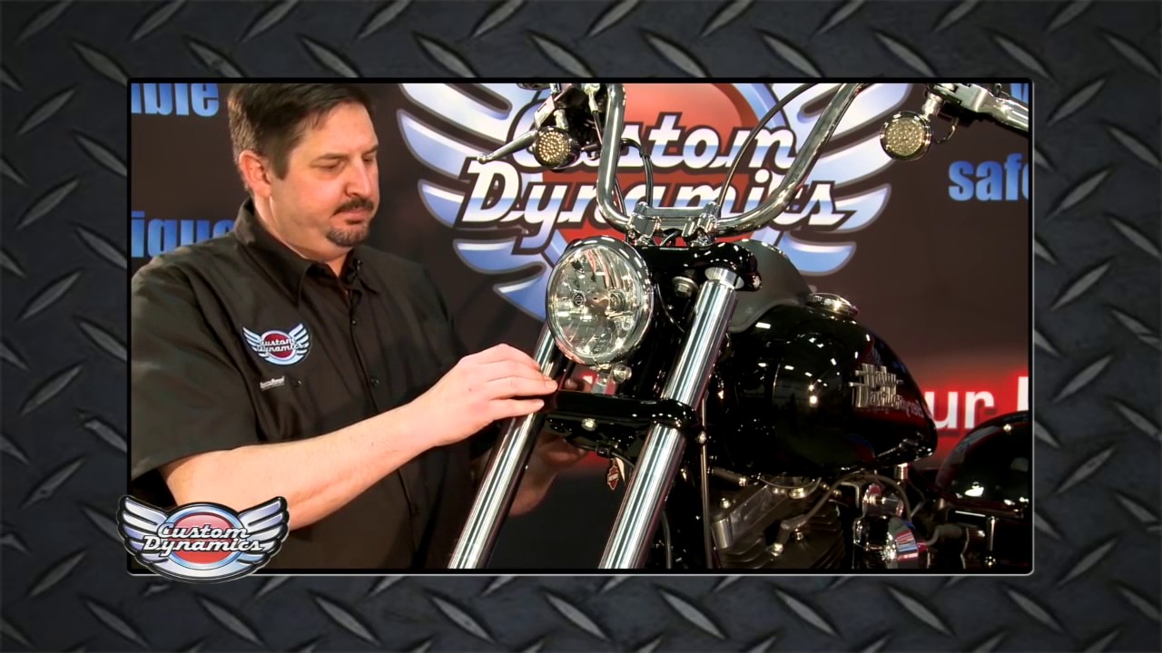 Chrome Zip Ties - Motorcycle Installation - Custom Dynamics