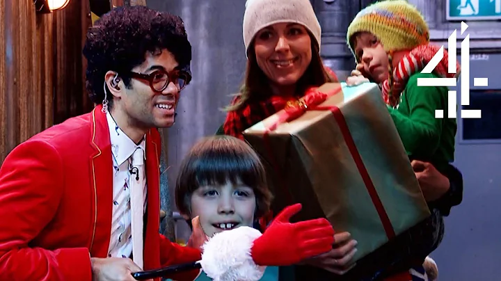 Richard Ayoade is Tired of Child Extras Interrupting the Show | Celebrity Crystal Maze Xmas Special