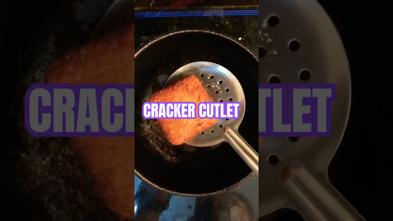 cracker biscuit cutlet recipe 