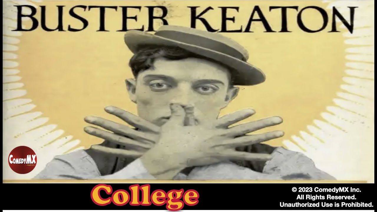 College (1927) | Buster Keaton silent classic | full movie