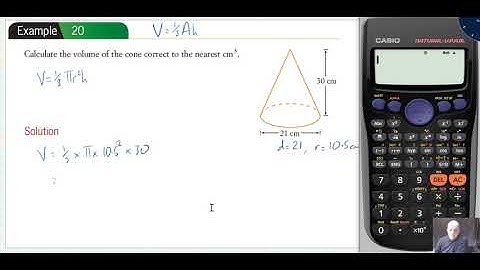 10-09 - Example 20 - Volume of a cone
