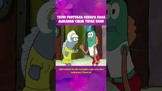 Teori penyebab kenapa makanan Chum buatan Plankton yang tidak enak