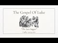The Last Supper (Luke 22:14-20)