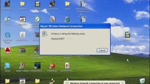 Quick Fix: Limited or No Connectivity internet connection (windows XP)
