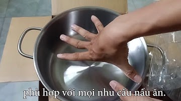 BỘ 3 NỒI INOX CAO CẤP SHARP   SIÊU PHẨM KHÔNG THỂ THIẾU CHO MỌI NHÀ MỚI NHẤT