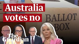 Australian referendum 2023: Australia votes no and rejects Indigenous voice to parliament