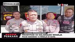 Belasan Remaja Terjaring Razia Prostitusi di Hotel Pontianak | Ragam Perkara tvOne