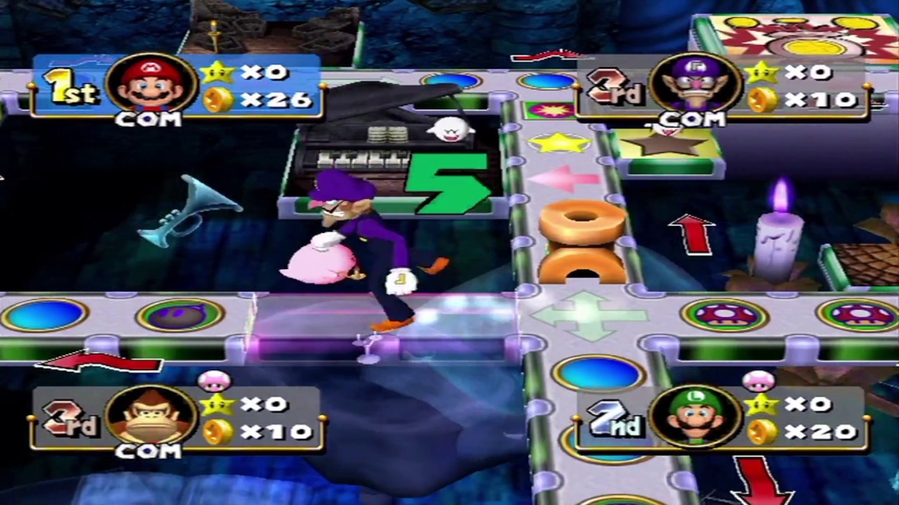 Mario Party 4 - Party Mode: Boo's Haunted Bash (Happy Halloween!)