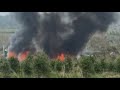 Lumber mill explosion injures at least 11 as firefighters respond to roaring blaze