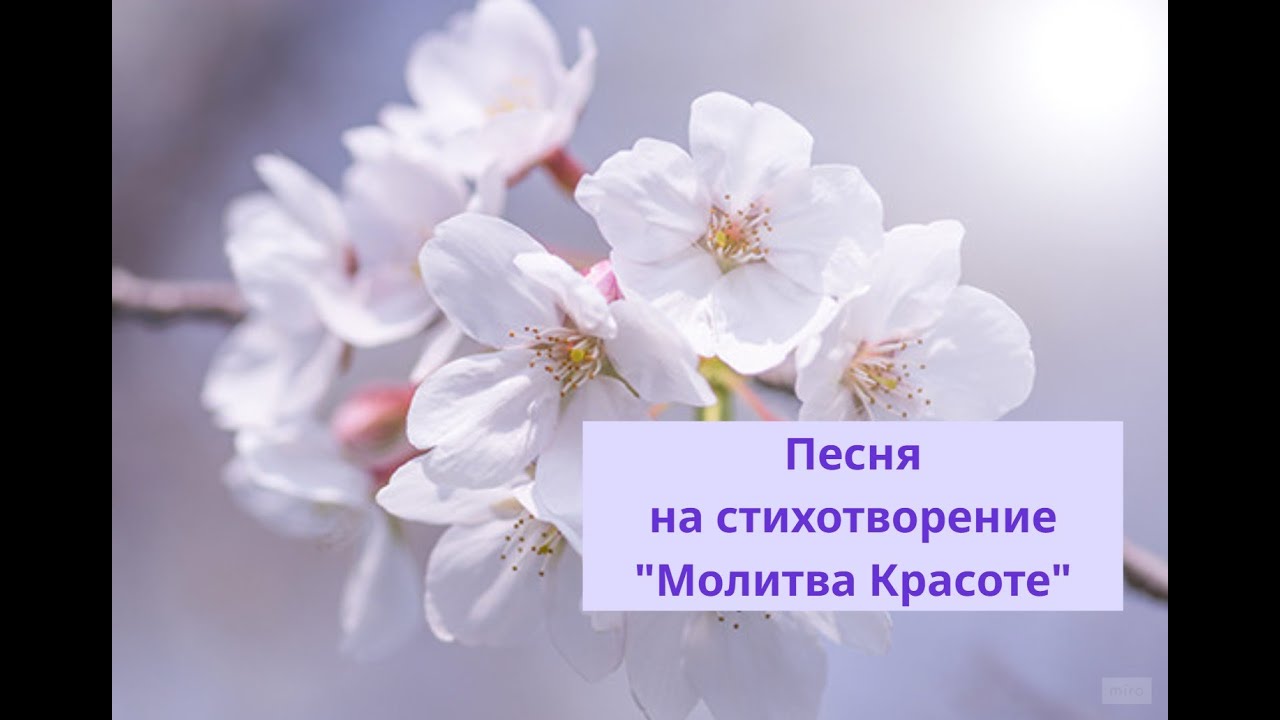 Песня на стихи 