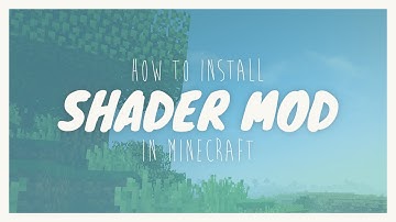 How To Install Shaders Mod for Minecraft 1.8 (Minecraft Shaders Mod 1.8)  - Tutorial