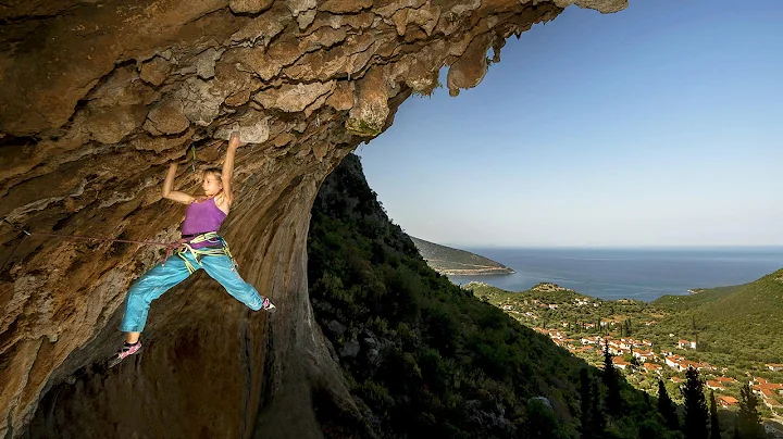 Angy Eiter Explores New Climbing Paradise: Kyparissi