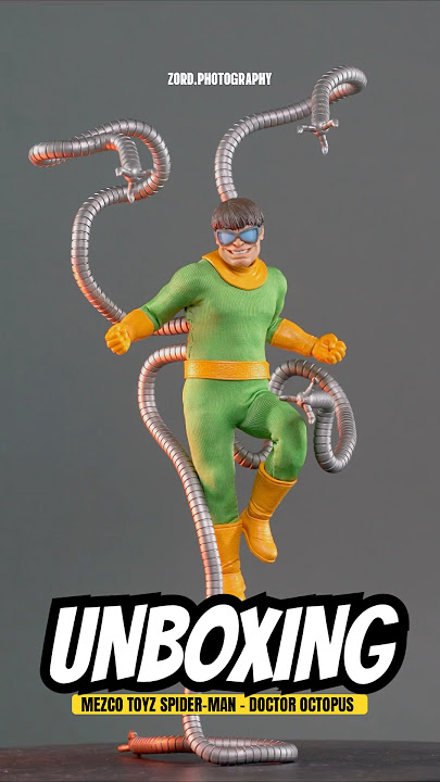 Unboxing: Mezco Toyz Marvel Comics Spider-Man - Doctor Octopus #marvel #spiderman