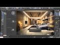 3D Studio Max - Living Room Part-1