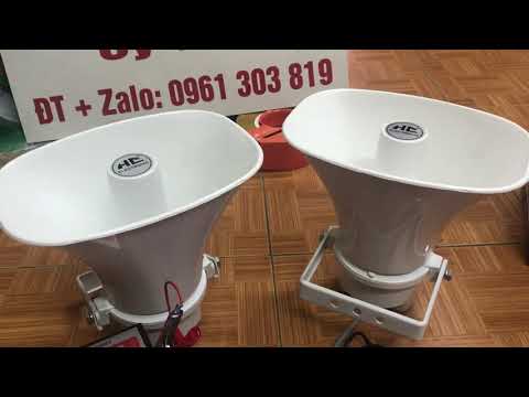 Video Test cặp loa nén 20W HC hàng Việt Nam kết hợp amply... - youtube
