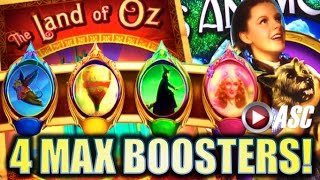 ★MAX BOOSTERS!★ NOT IN KANSAS ANYMORE | BIG WIN! THE LAND OF OZ FREE SPINS! Slot Machine Bonus (SG) screenshot 1